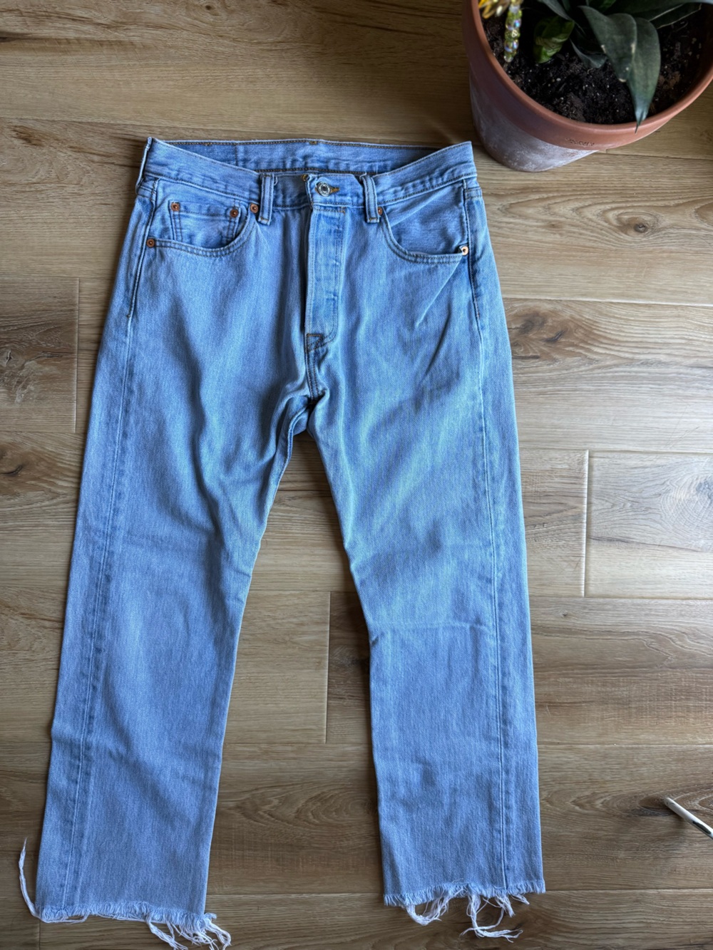 Levi's Light Blue Jeans for Women